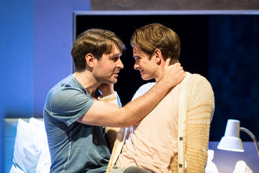 Sally Field and Colin Morgan in All My Sons. Photo by Johan Persson