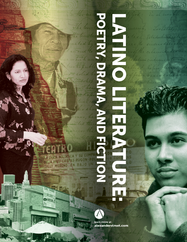 Latino Literature: Poetry, Drama, and Fiction
