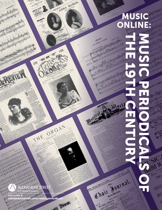 Music Online: Music Periodicals of the 19th Century
